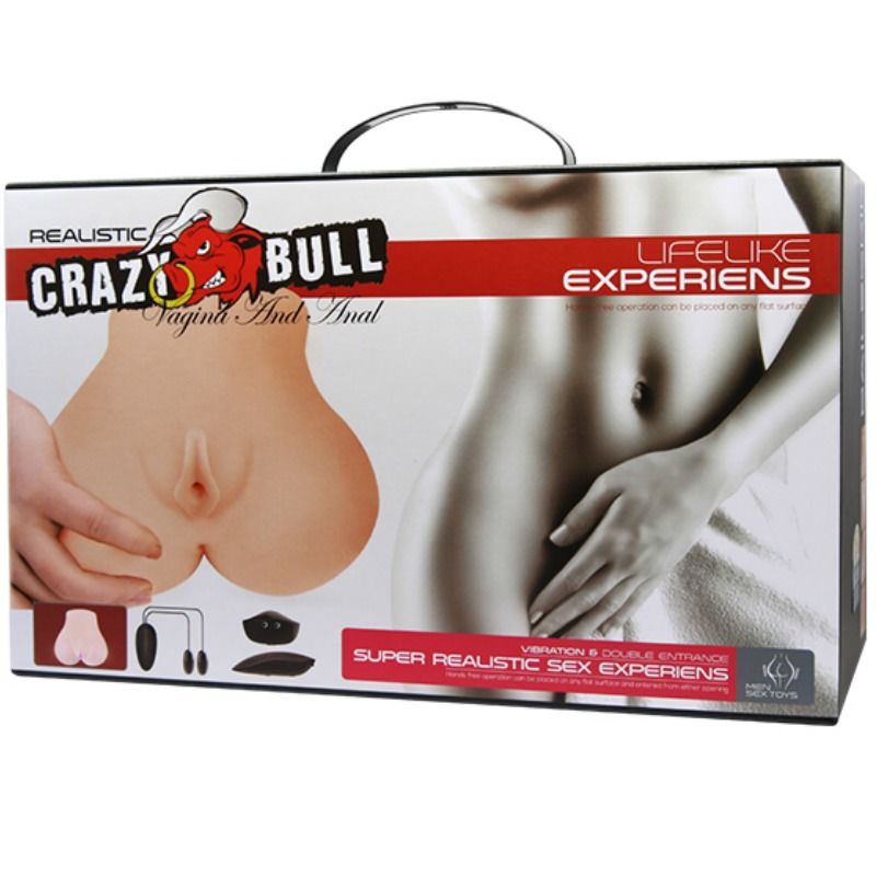 CRAZY BULL aNUS REALiSTICO E VAGINA COM POSTURA DE VIBRAyaO 7