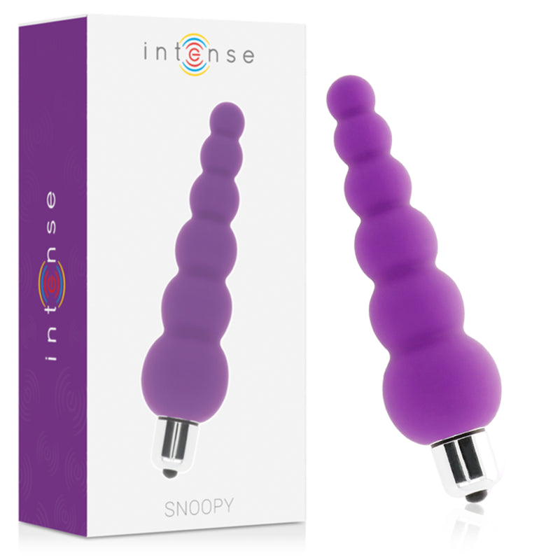 SNOOPY INTENSO 7 VELOCIDADES SILICONE ROXO