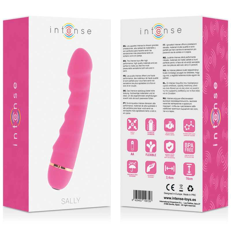 INTENSO SALLY 20 VELOCIDADES SILICONE ROSA