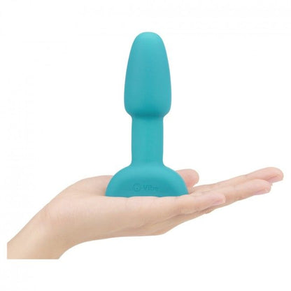 B VIBE RIMMING CONTROL REMOTO ANAL PLUG PETITE TEAL