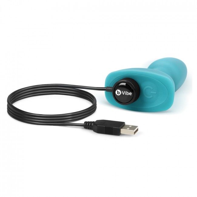 B VIBE RIMMING CONTROL REMOTO ANAL PLUG PETITE TEAL