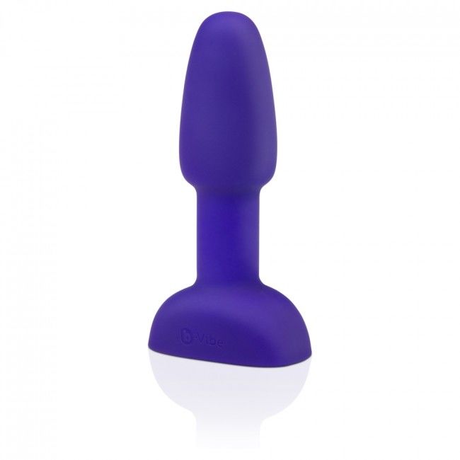 B VIBE RIMMING CONTROL REMOTO ANAL PLUG PETITE LILA