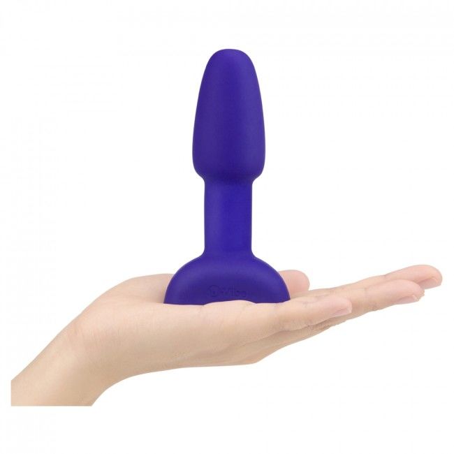 B VIBE RIMMING CONTROL REMOTO ANAL PLUG PETITE LILA