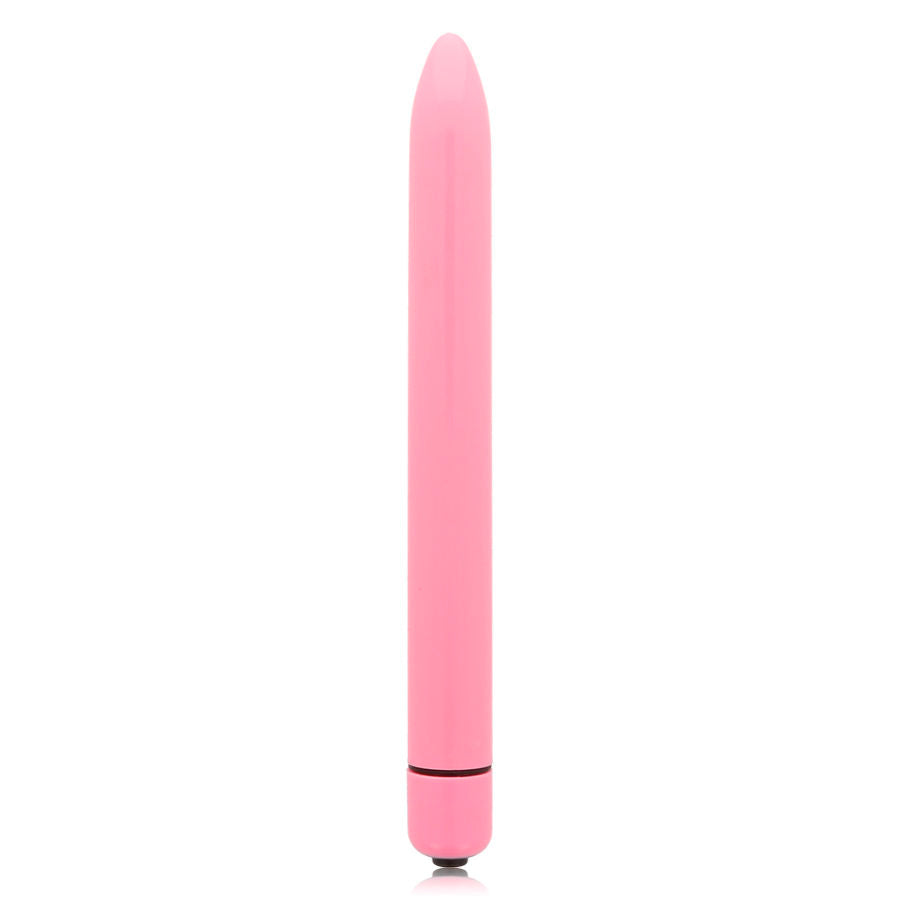 GLOSSY SLIM VIBRADOR ROSA