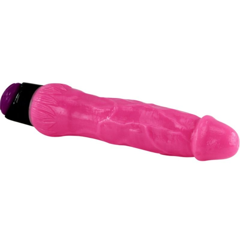 COLORFUL SEX VIBRADOR REALISTICO ROSA 24 CM