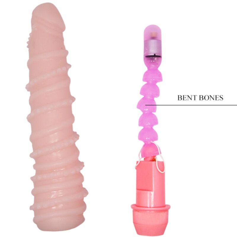 FLEXI VIBE SENSUAL VIBRADOR ESPIRAL 195 CM