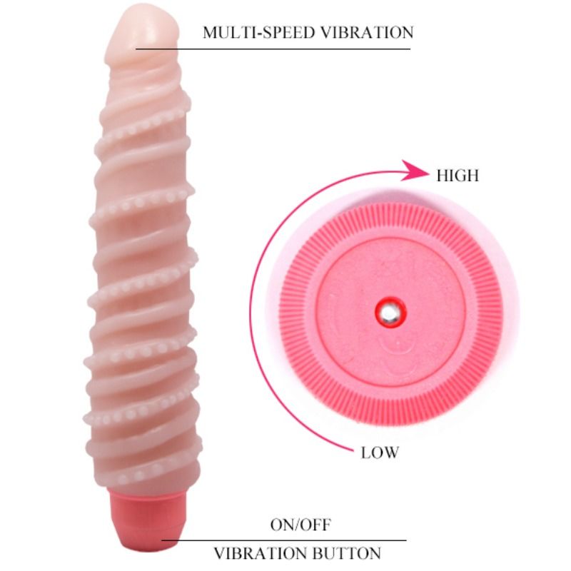 FLEXI VIBE SENSUAL VIBRADOR ESPIRAL 195 CM