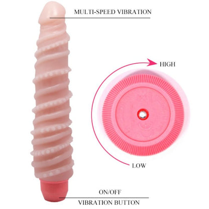 FLEXI VIBE SENSUAL VIBRADOR ESPIRAL 195 CM