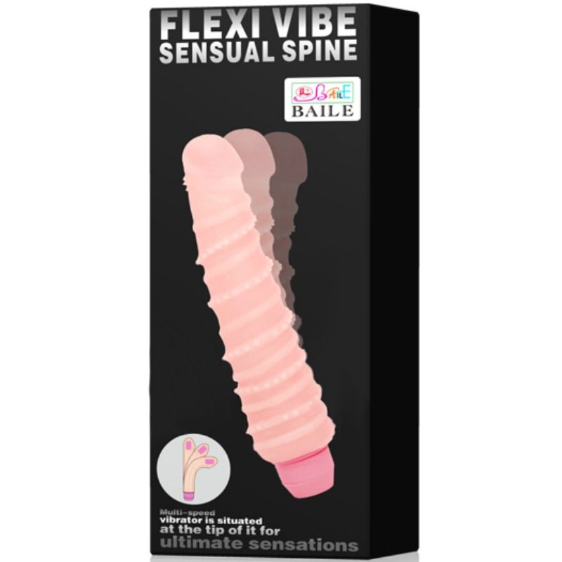 FLEXI VIBE SENSUAL VIBRADOR ESPIRAL 195 CM