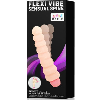 FLEXI VIBE SENSUAL SPINE VIBRADOR FLEXIBLE 19 CM