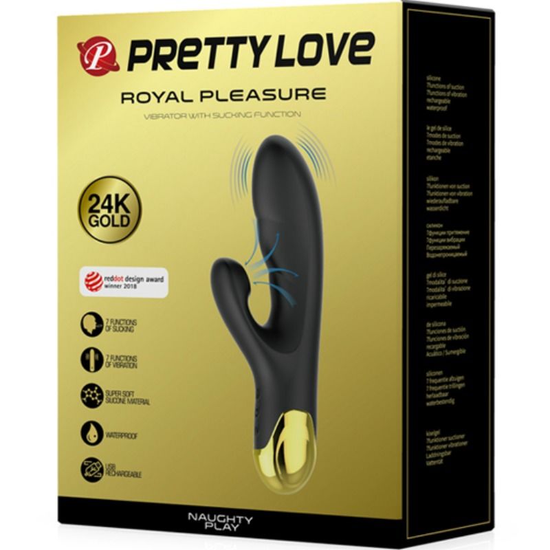 PRETTY LOVE SMART NAUGHTY PLAY VIBRACION Y SUCCION