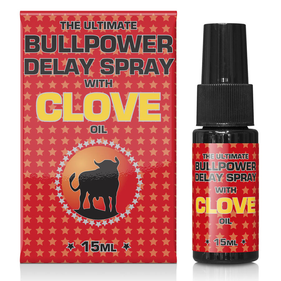 BULL POWER CLOVE SPRAY RETARDANTE 15ML pt de fr es it nl