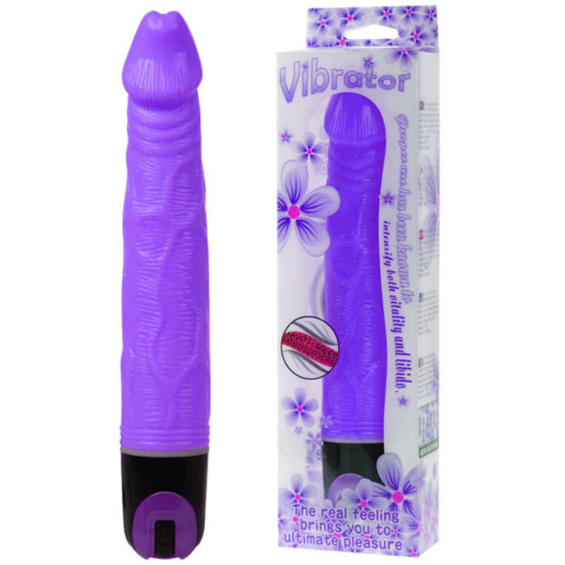 BAILE VIBRATOR MULTI SPEED 215 CM PURPLE