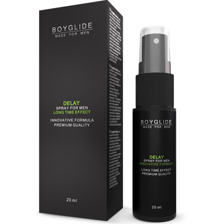 BOYGLIDE DELAY SPRAY COM EFEITO RETARDANTE 20 ML