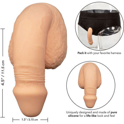 CALEX SILICONE EMBALAGEM PeNIS 1275 CM CARNE