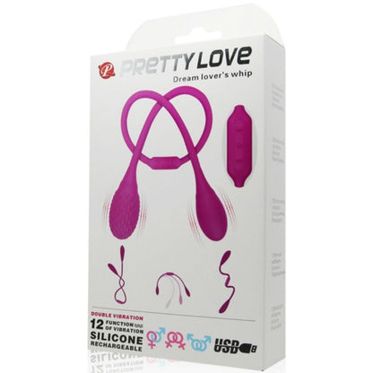 PRETTY LOVE ESTIMULADOR UNISEX DREAM LOVER S WHIP 2