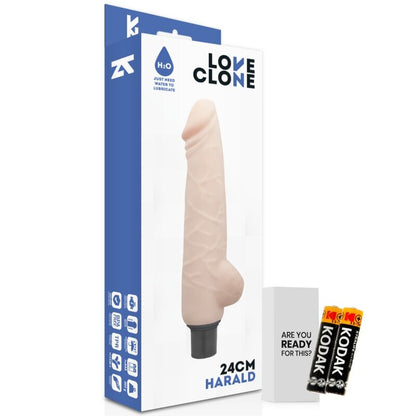 LOVECLONE HARALD AUTO LUBRIFICAyaO VIBRADOR 24CM