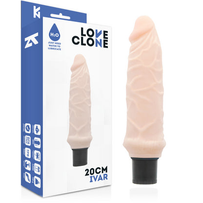 VIBRADOR DE AUTOLUBRIFICAyaO LOVECLONE IVAR 20CM