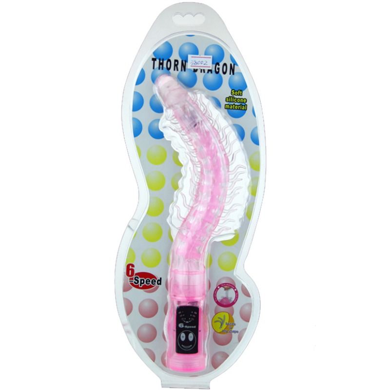 BAILE THORN FLEXIBLE VIBRATOR PINK