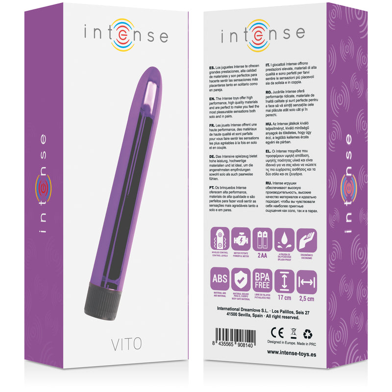 VITO VIBRADOR INTENSO ROXO