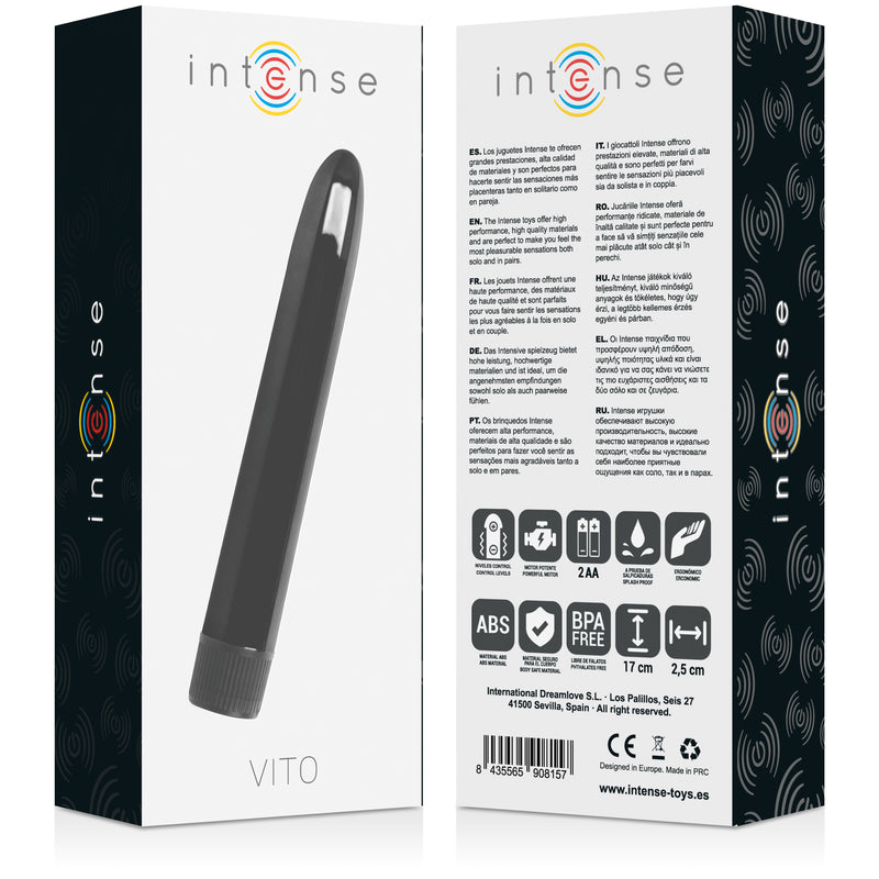 INTENSO VITO VIBRADOR PRETO