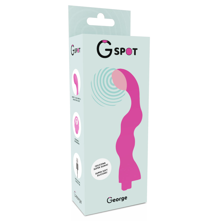 G SPOT GEORGE G SPOT VIBRADOR GUM ROSA