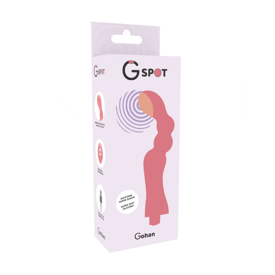 G SPOT GOHAN G SPOT VIBRADOR LUZ VERMELHA