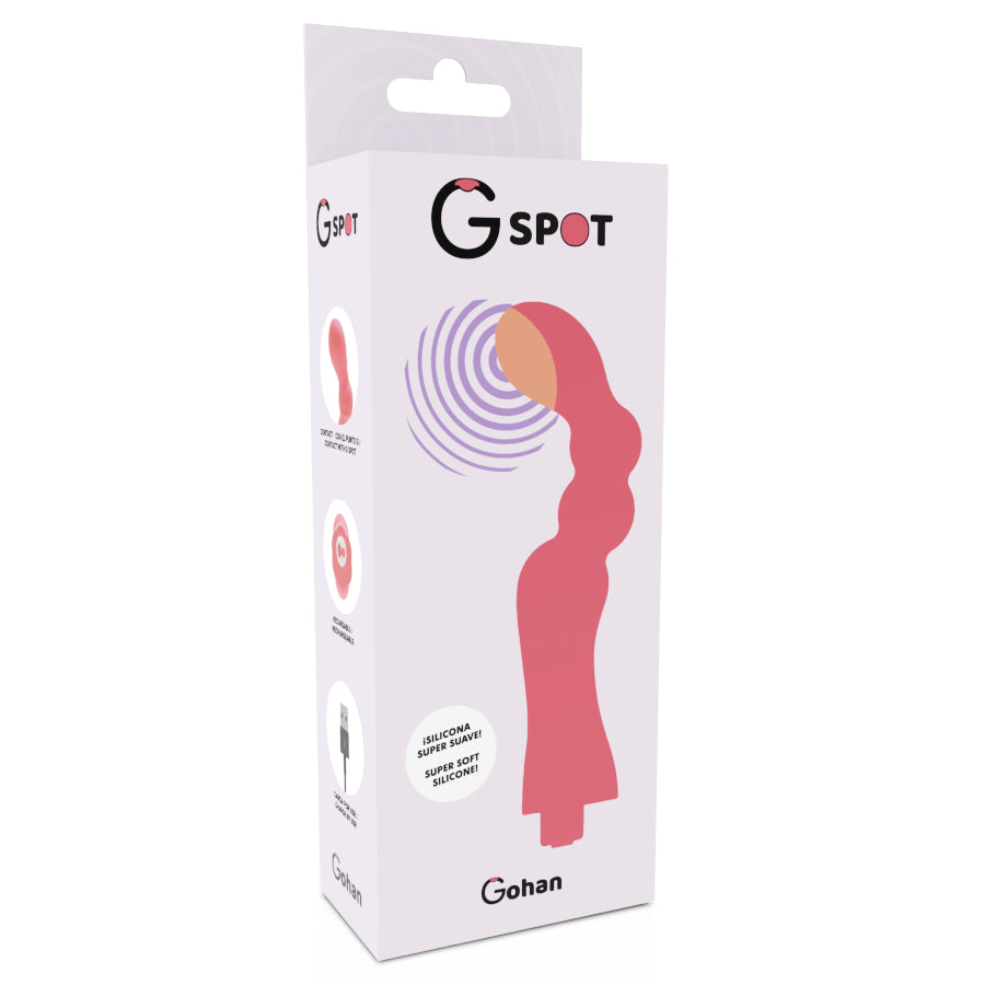 G SPOT GOHAN G SPOT VIBRADOR LUZ VERMELHA