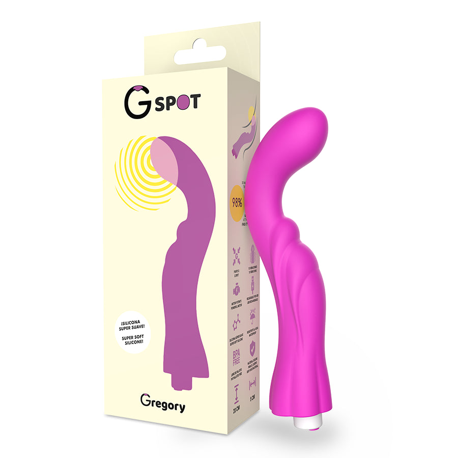 PONTO G GREGORY VIOLETA VIBRADOR DO PONTO G