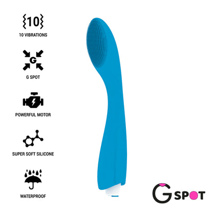 VIBRADOR G SPOT G SPOT GYLBERT AZUL TURQUESA