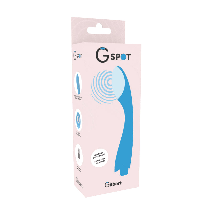 VIBRADOR G SPOT G SPOT GYLBERT AZUL TURQUESA