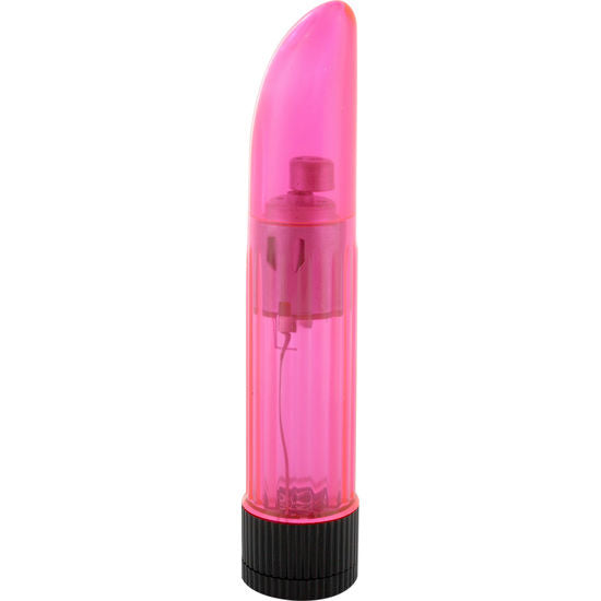 SEVENCREATIONS CRYSTAL CLEAR VIBRATOR LADY PINK