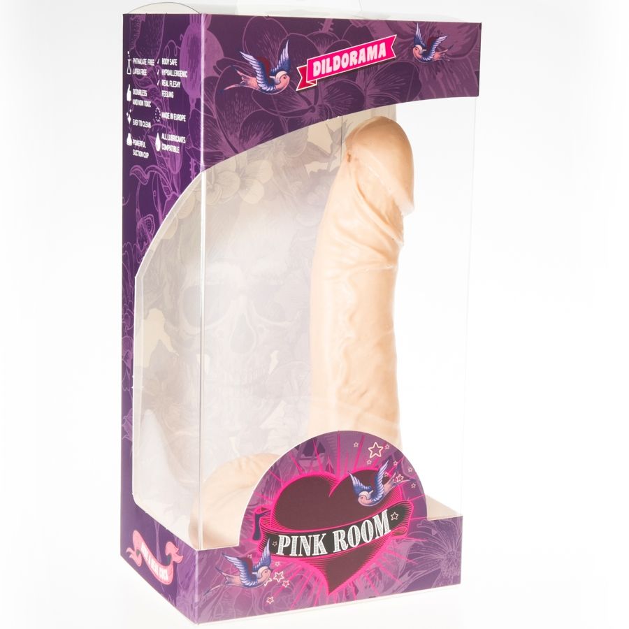 PINK ROOM EBAN REALISTIC DILDO FLESH 19 CM