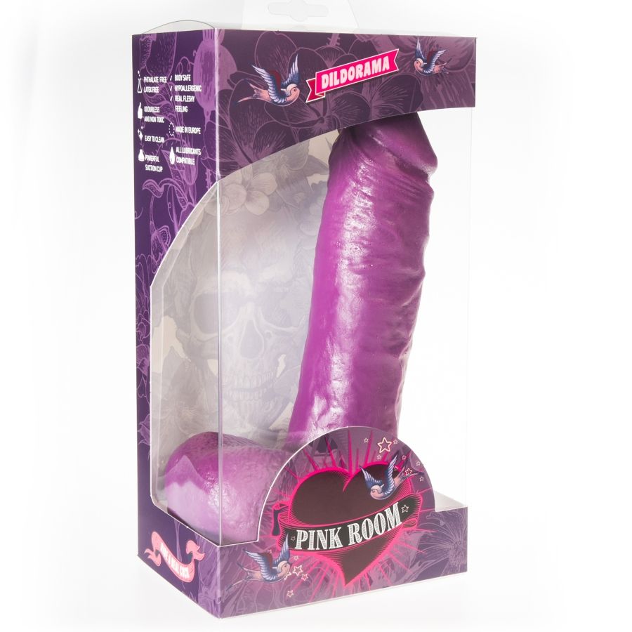 PINK ROOM ANTON REALISTIC DILDO PURPLE 215 CM