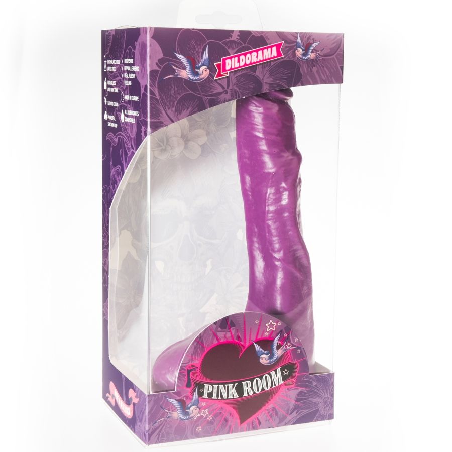 PINK ROOM NILO REALISTIC DILDO PURPLE 23 CM