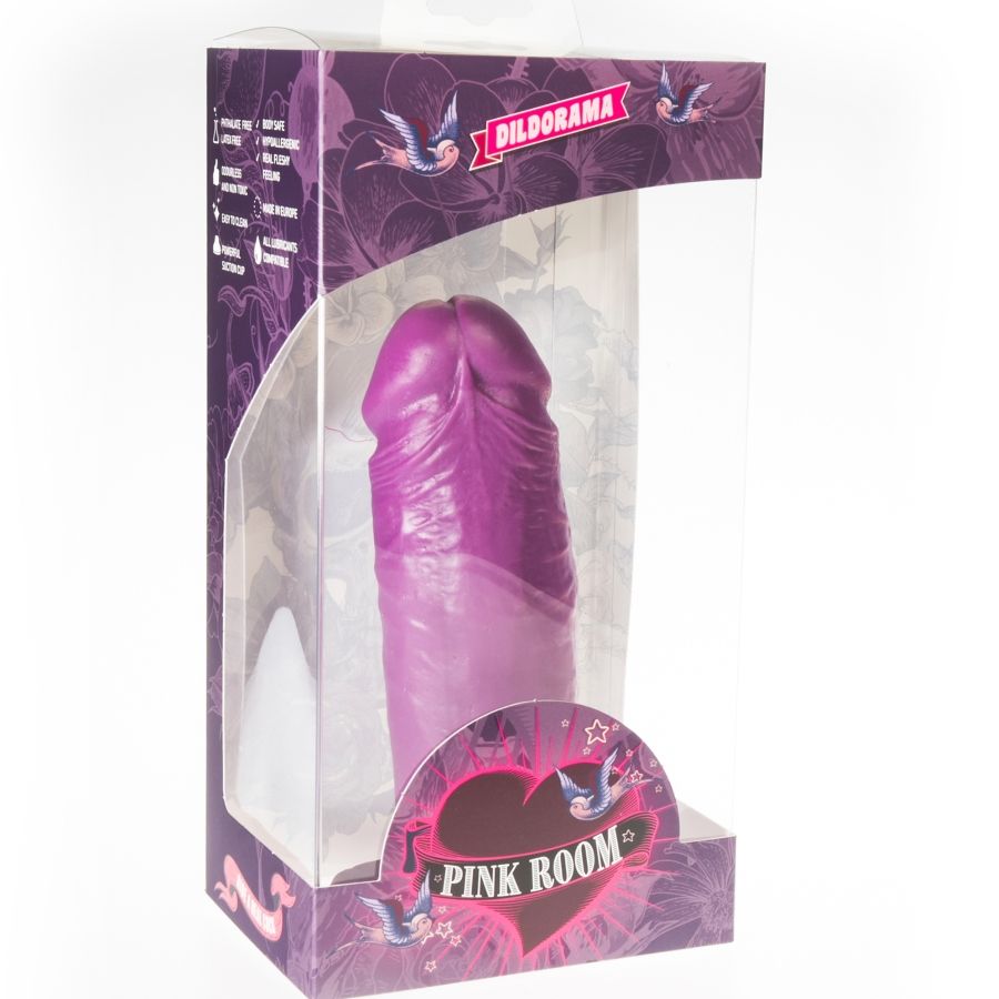 PINK ROOM DAEL REALISTIC DILDO PURPLE 185 CM