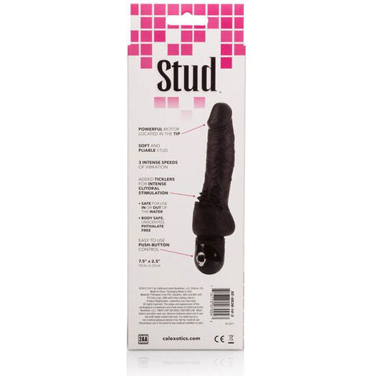 CALEX POWER STUD CLITERRIFIC BLACK VIBRATOR