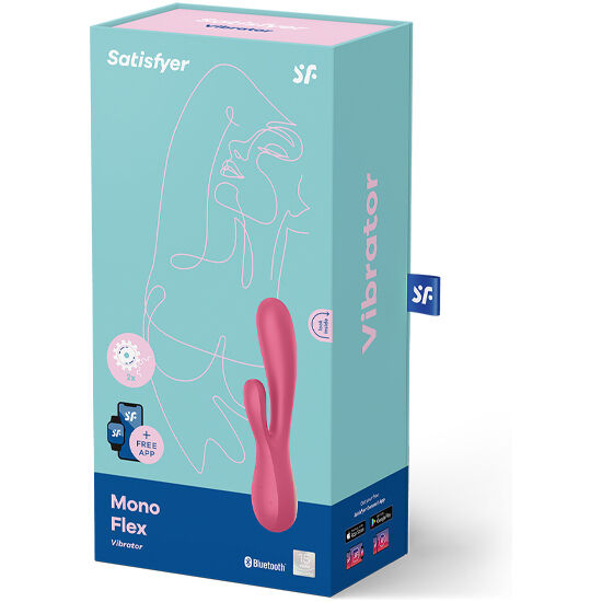 SATISFYER MONO FLEX ROSA CON APP