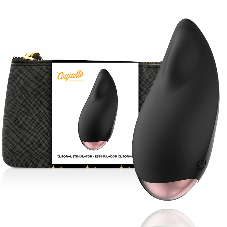 COQUETTE CHIC DESEJO ESTIMULADOR CLITORIAL PRETO OURO