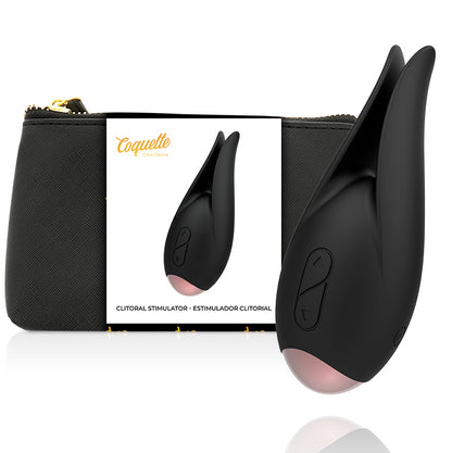 COQUETTE CHIC DESEJO ESTIMULADOR CLITORIAL PRETO OURO