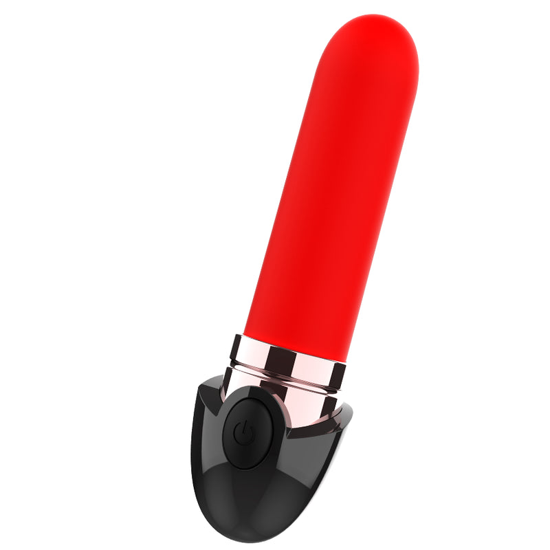 BATOM RECARREGaVEL COQUETTE CHIC DESIRE VIBRADOR PRETO OURO