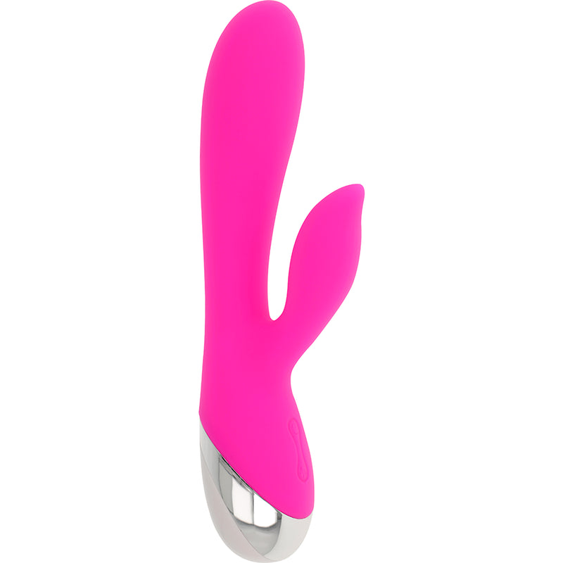 OHMAMA VIBRADOR CON RABBIT 10 MODOS DE VIBRACIoN 19 CM