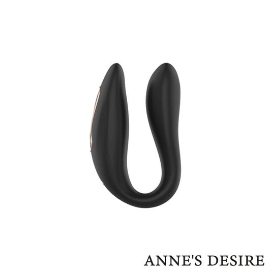 ANNE S DESIRE DUAL PLEASURE WIRELESS TECHNOLOGY WATCHME BLACK GOLD