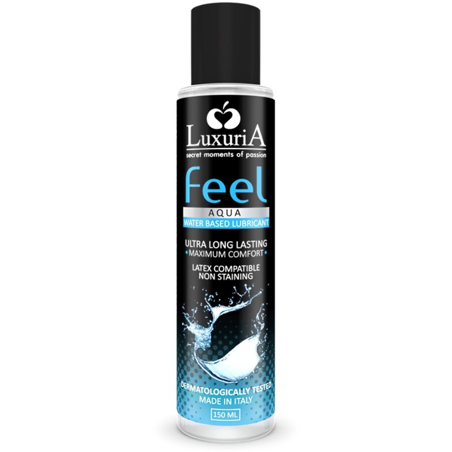 LUXURIA FEEL LUBRIFICANTE a BASE DE aGUA 150 ML