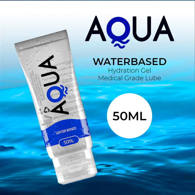 LUBRIFICANTE a BASE DE aGUA DE QUALIDADE AQUA 50ML