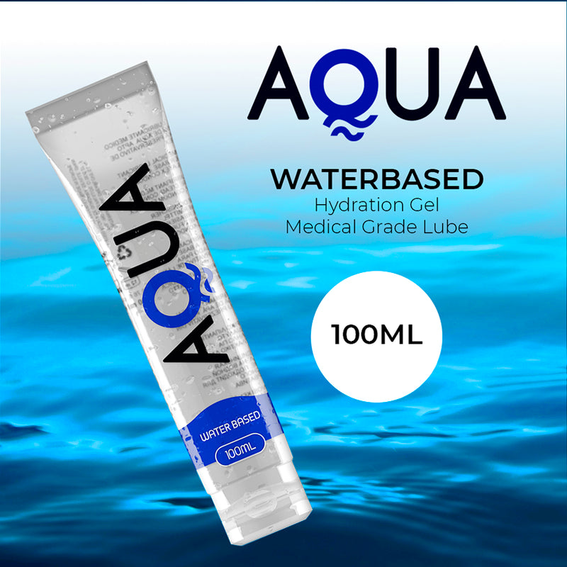 LUBRIFICANTE a BASE DE aGUA DE QUALIDADE AQUA 100ML