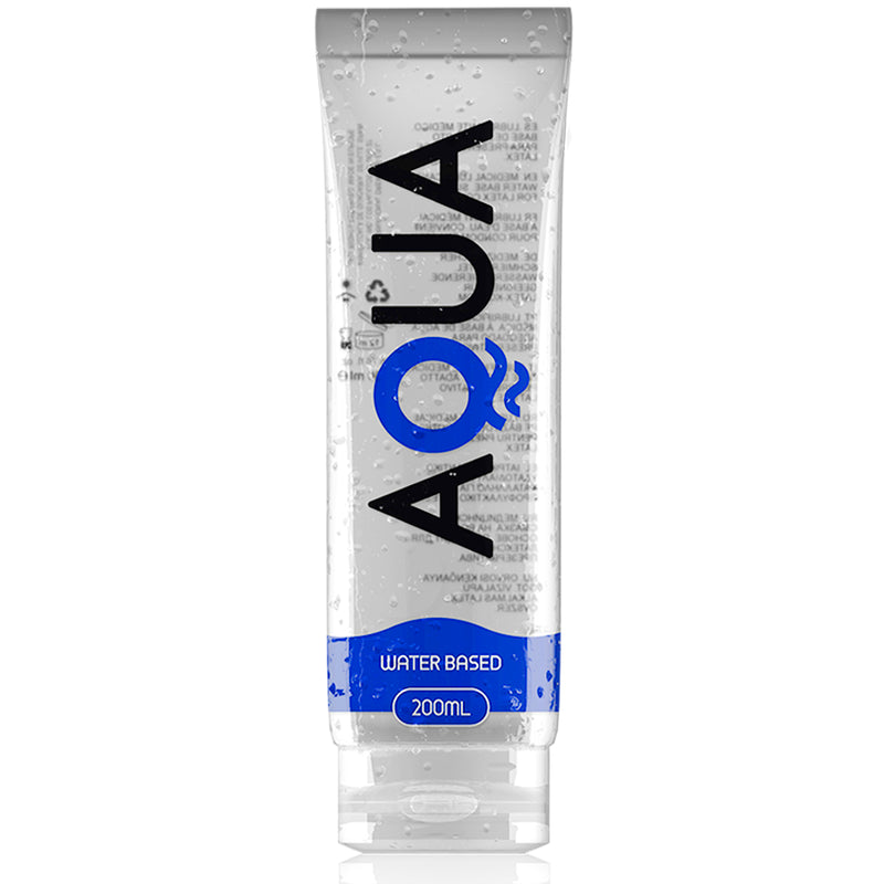 LUBRIFICANTE a BASE DE aGUA DE QUALIDADE AQUA 200ML