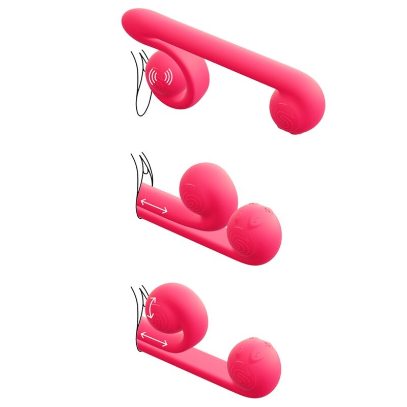 SNAIL VIBE MULTIACTION VIBRATOR PINK