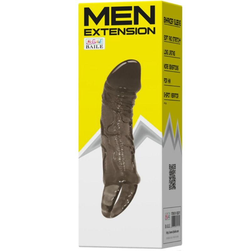 BAILE FUNDA EXTENSORA PENE CON STRAP PARA TESTICULOS 115 CM