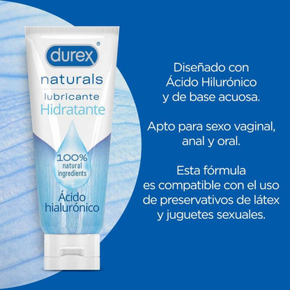 LUBRIFICANTE HIDRATANTE NATURAL DUREX 100 ML